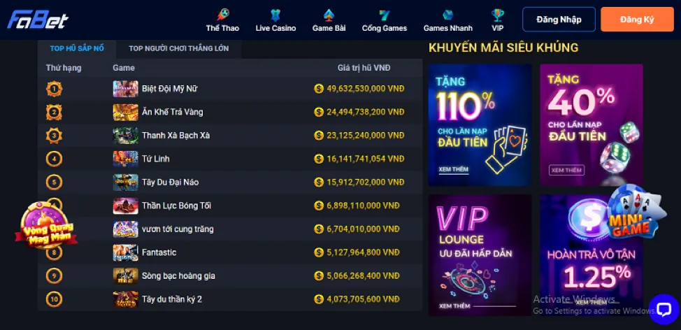 Hình ảnh giới thiệu chương trình VIP 79king1
